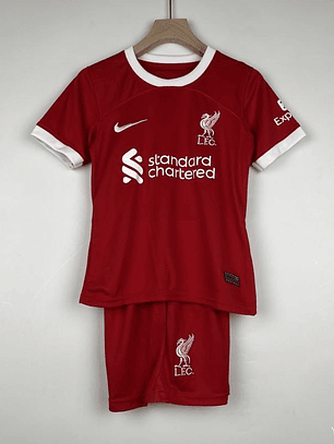Kit Criança Liverpool Principal 2023/24