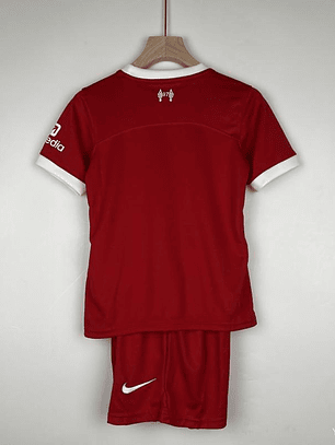 Kit Criança Liverpool Principal 2023/24