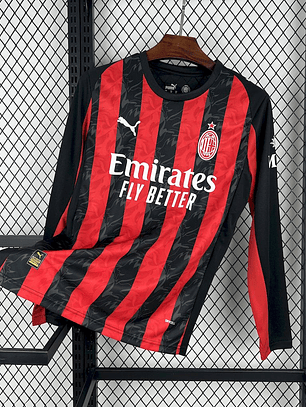 Camisola Milan Principal Manga Comprida 2025/26