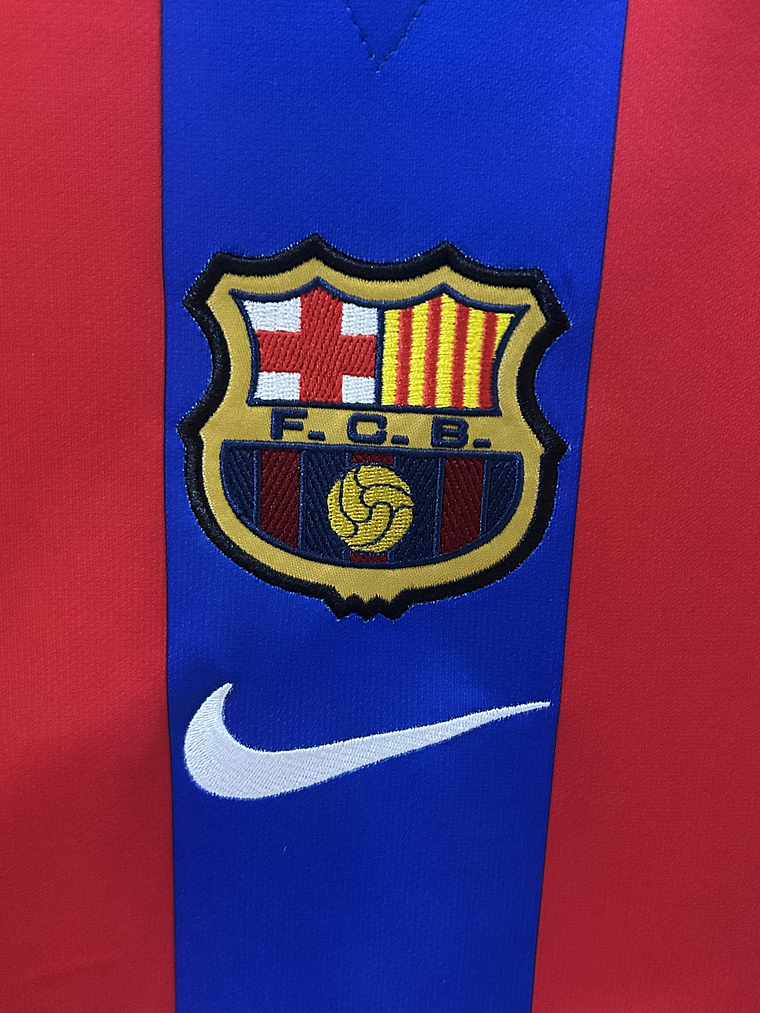 Camisola Barcelona Principal 2001/02 2