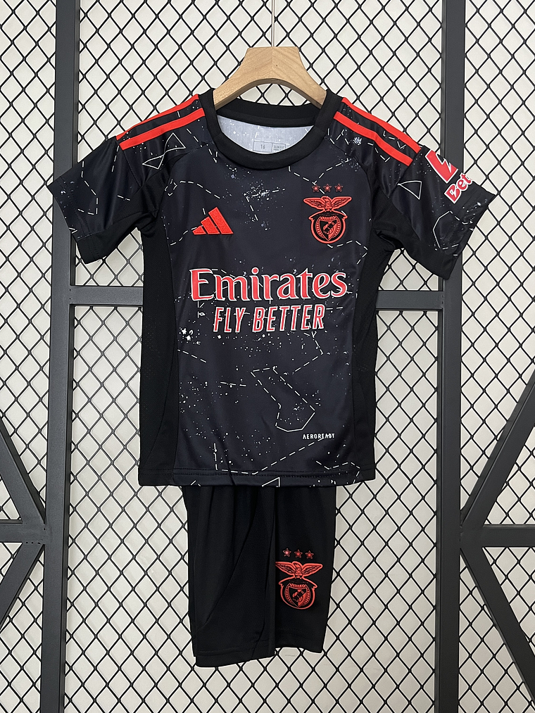 Kit Criança Benfica Alternativa 2024/25 1