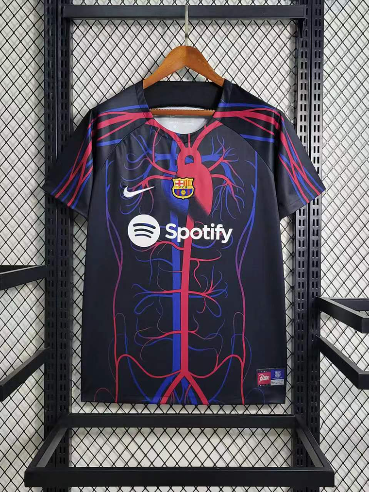 Camisola Barcelona Aquecimento 2023/24 1