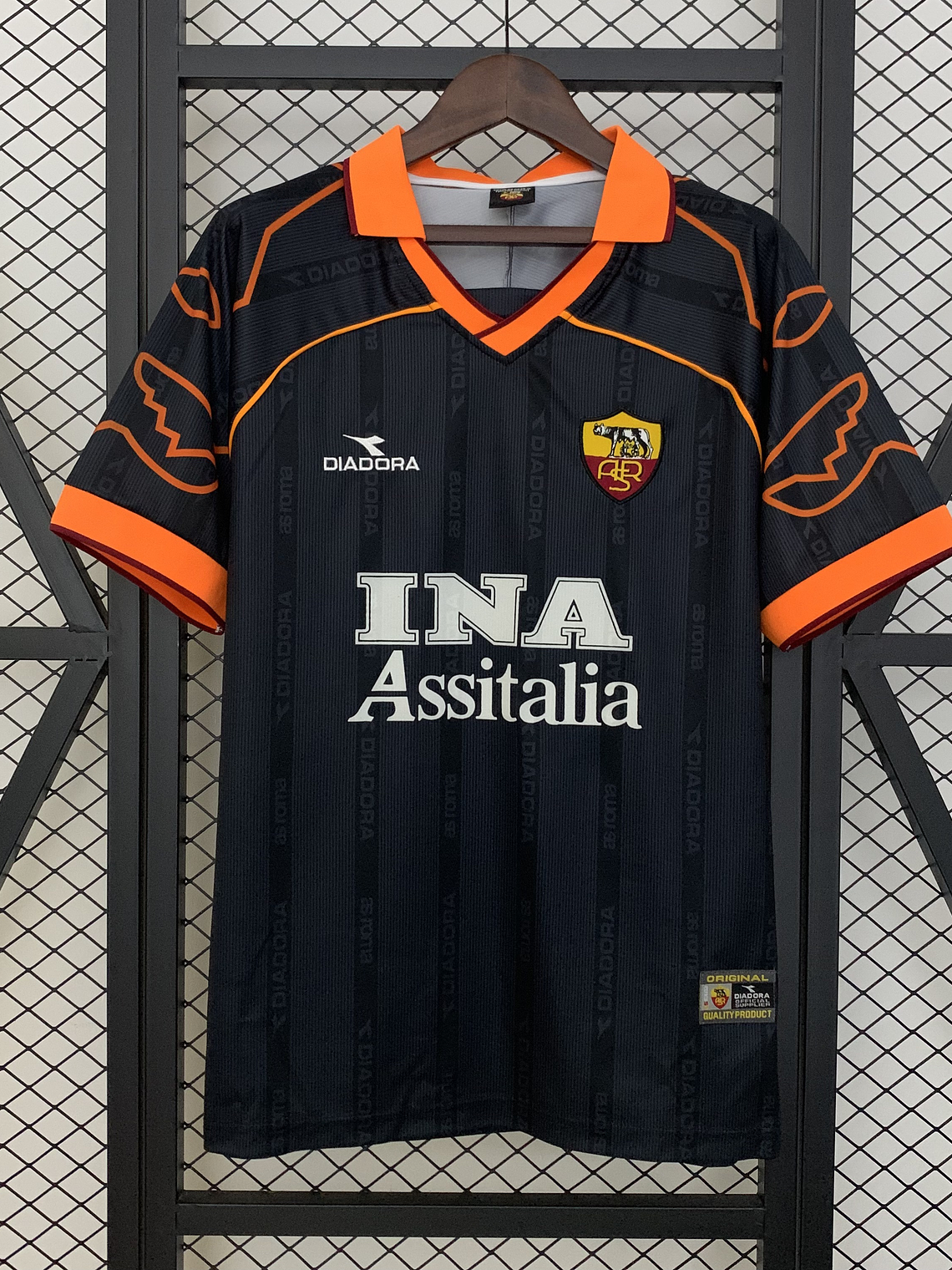 Camisola Roma Alternativa 1999/00 1