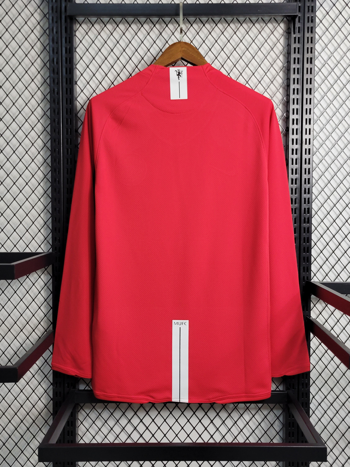 Camisola Manchester United Principal 2007/08 Manga Cumprida 2