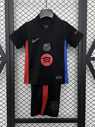 Kit Criança Barcelona Alternativo 2024/25