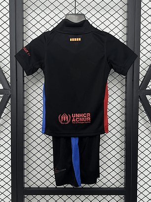 Kit Criança Barcelona Alternativo 2024/25
