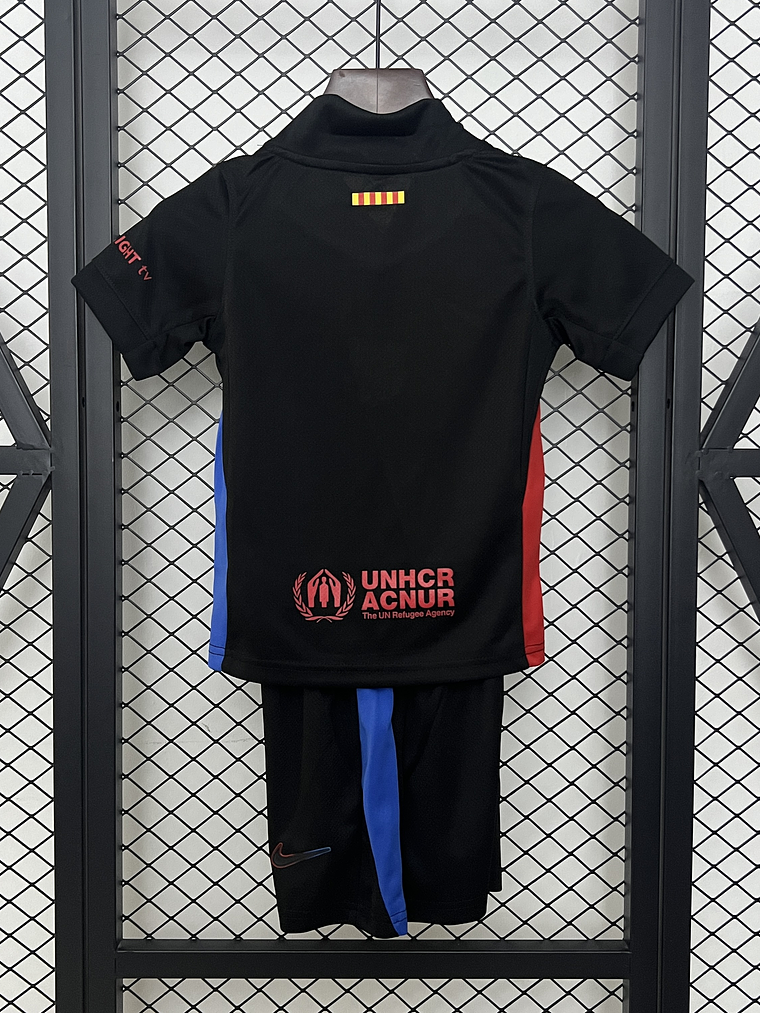 Kit Criança Barcelona Alternativo 2024/25 2