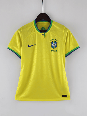 Camisola Brasil Principal Feminina 2022