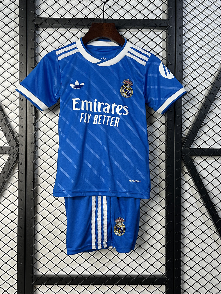 Kit Criança Real Madrid Terceira 2025/26 1