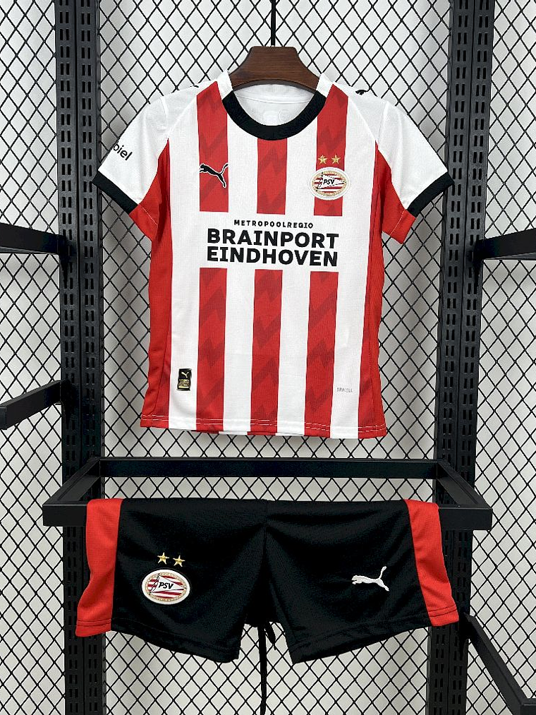 Kit Criança PSV Eindhoven Principal 2025/26 1