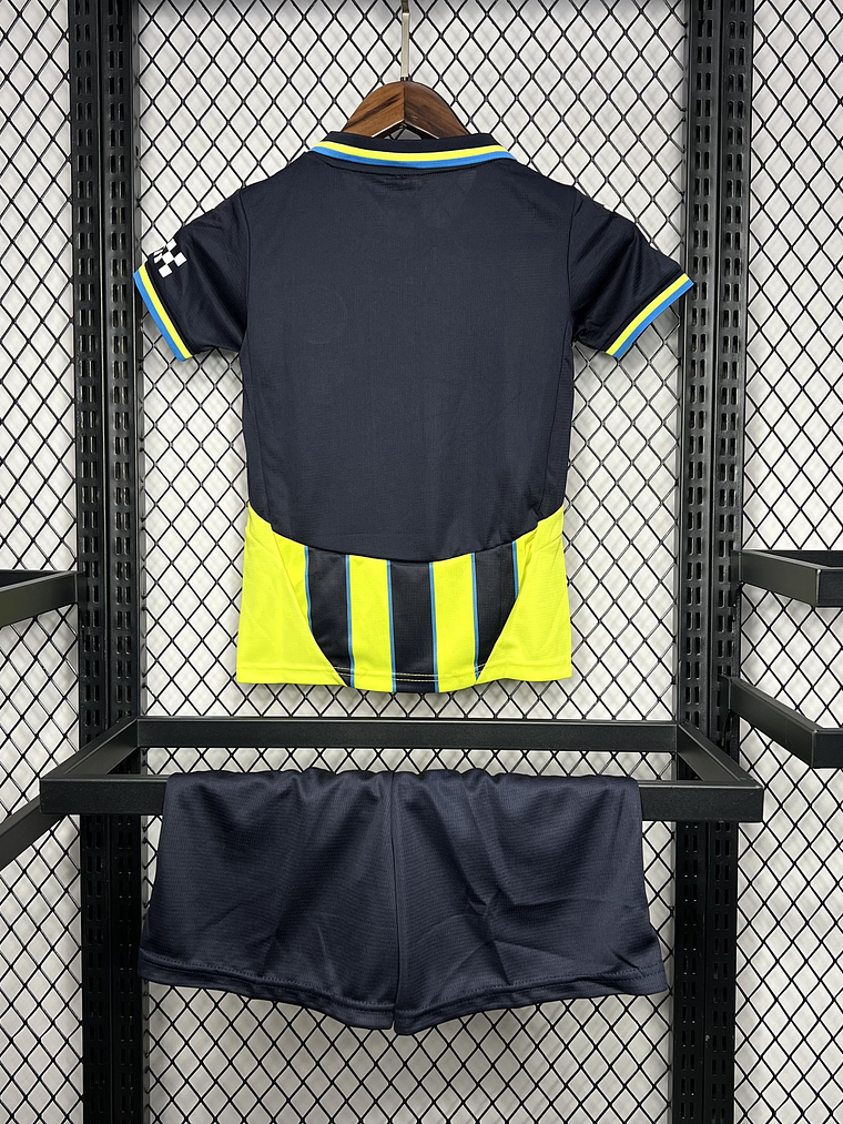 Kit Criança Manchester City Alternativo 2024/25 2