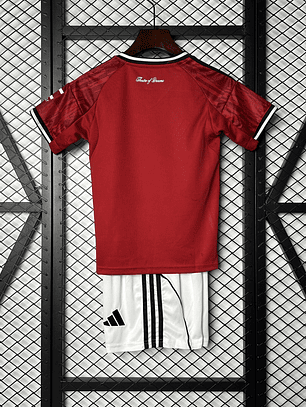 Kit Criança Manchester United Principal 2025/26