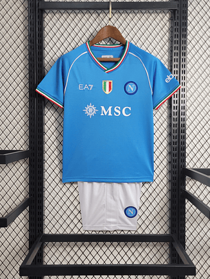 Kit Criança Nápoles Principal 2023/24 