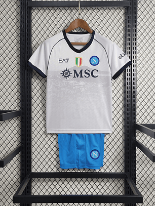 Kit Criança Nápoles Alternativo 2023/24