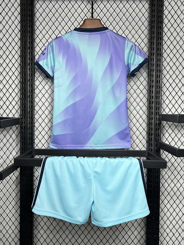 Kit Criança Arsenal Terceiro 2024/25 2