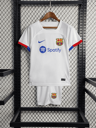 Kit Criança Barcelona Alternativo 2022/23