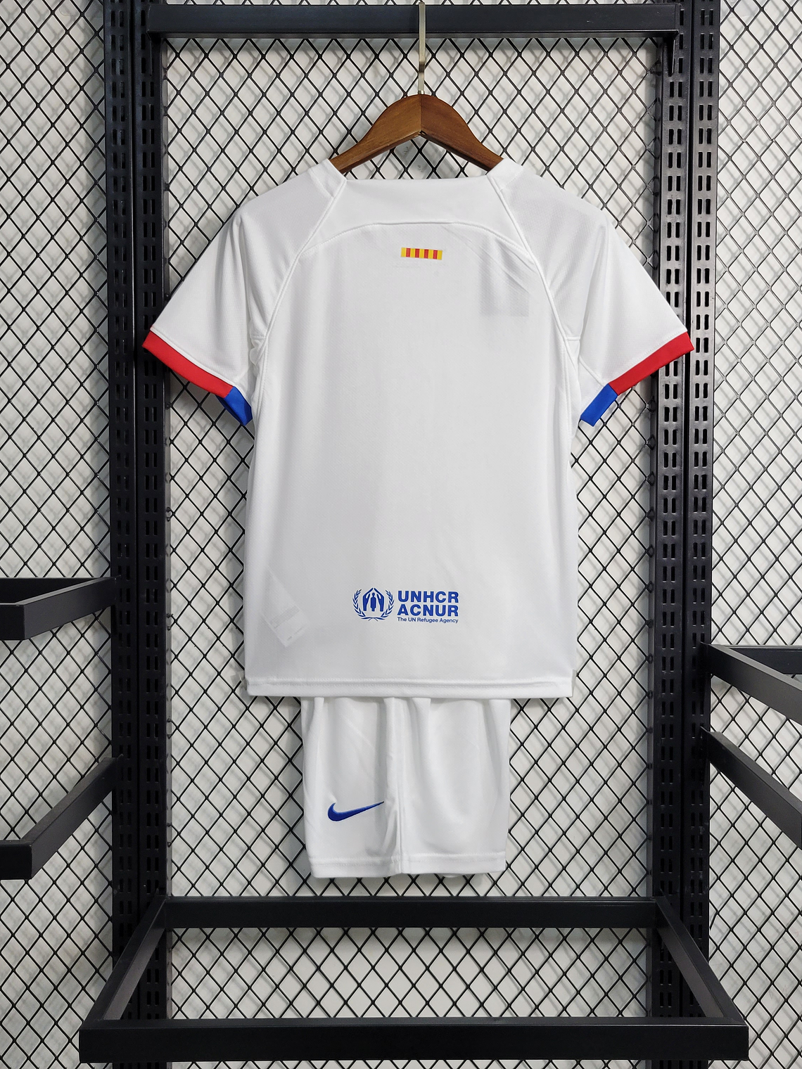 Kit Criança Barcelona Alternativo 2022/23 3