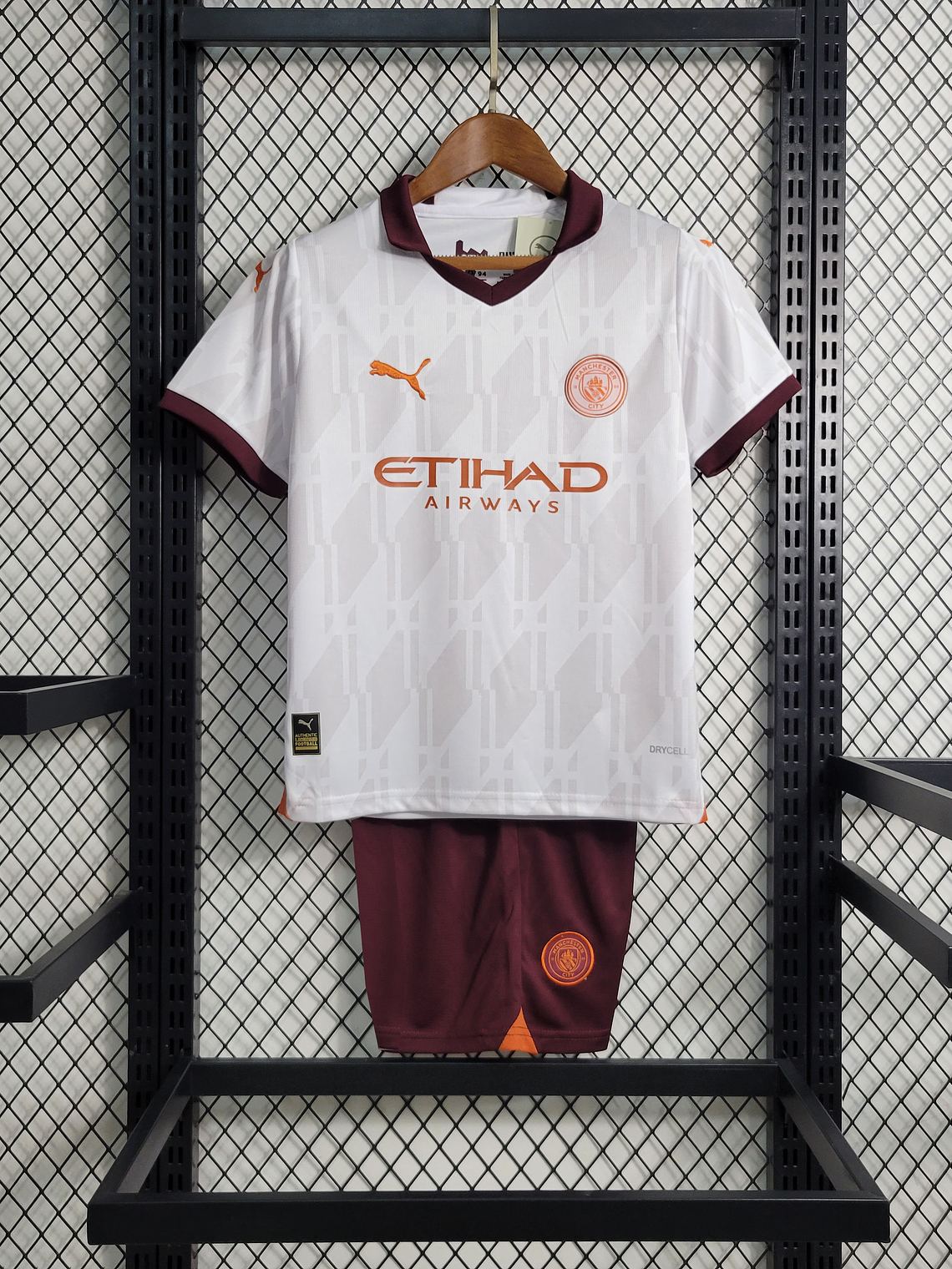 Kit Criança Manchester City Alternativo 2023/24 1