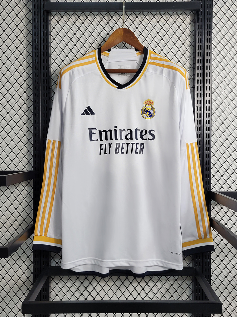 Real Madrid Manga Longa Principal 2023/24 1