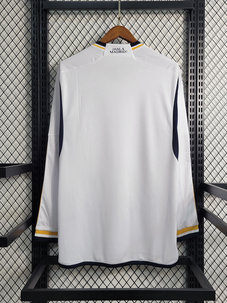 Real Madrid Manga Longa Principal 2023/24 3