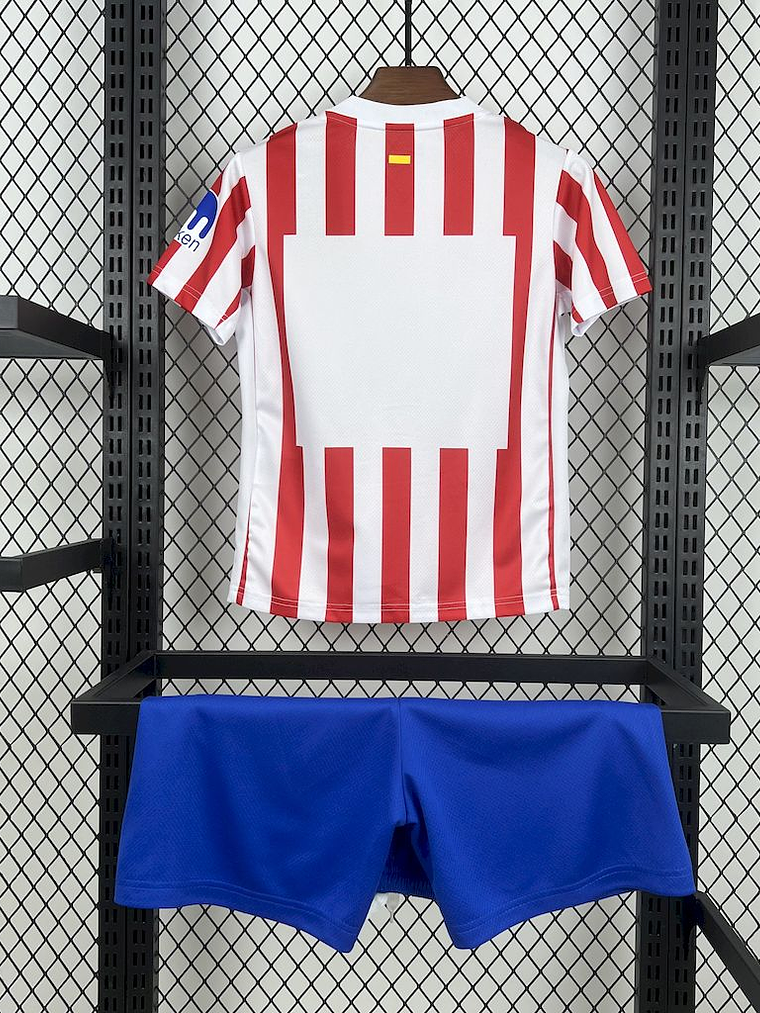Kit Criança Atlético de Madrid Principal 2025/26 2