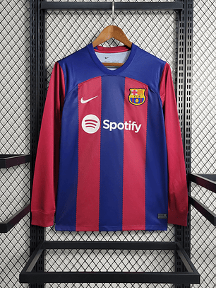 Camisola Manga Longa Barcelona Principal 2023/24