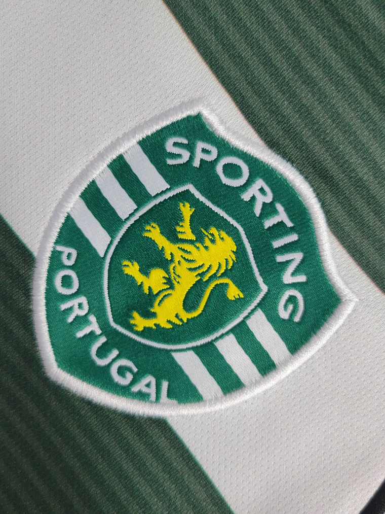 Camisola Sporting Principal 2002 Manga Comprida 2