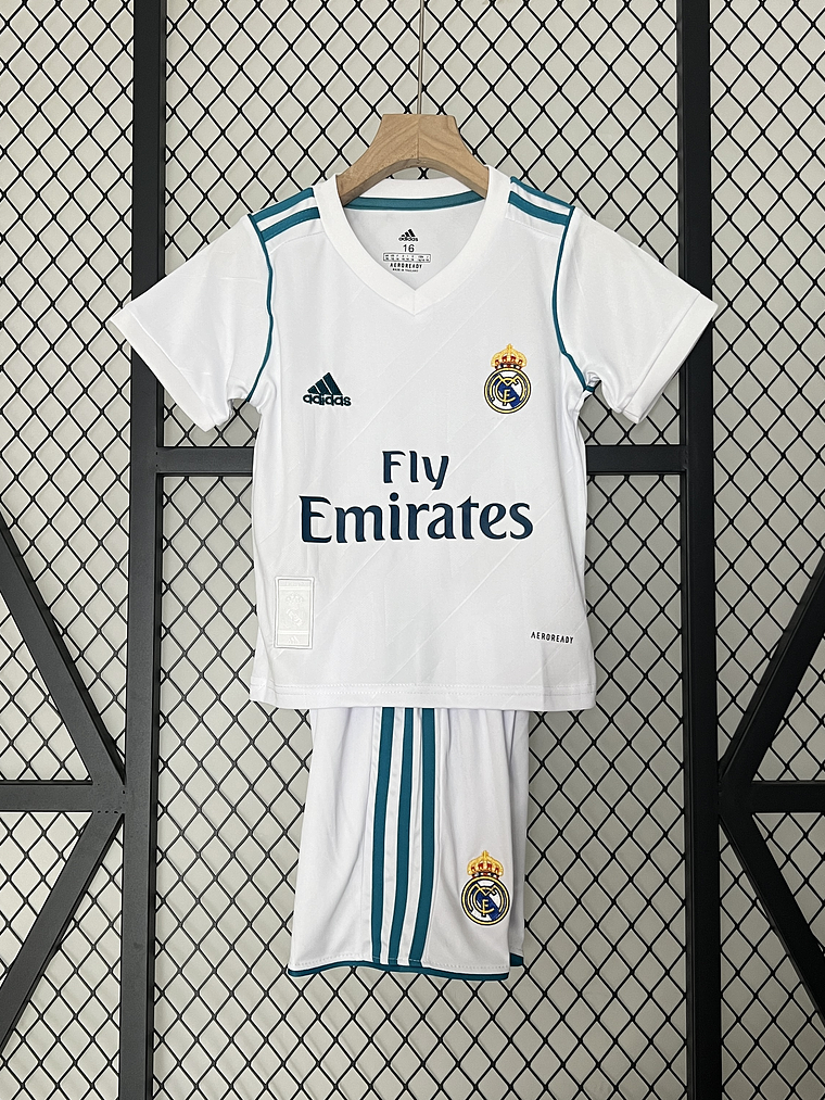 Kit Criança Real Madrid Principal 2017/18 1