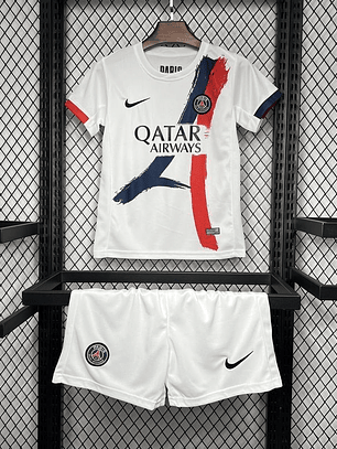 Kit Criança Paris Saint Germain Alternativo 2024/25