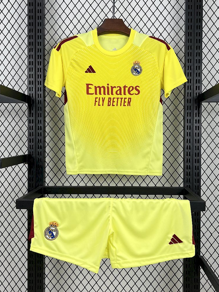 Kit Criança Real Madrid Guarda-redes 2025/26 1