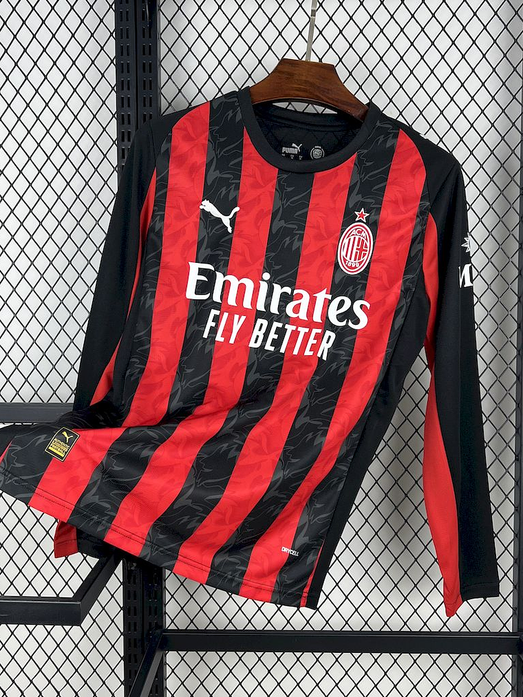 Camisola Milan Principal Manga Comprida 2025/26 1