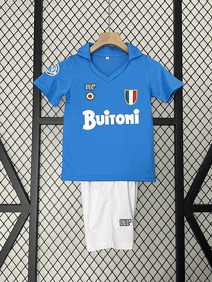 Kit Criança Napoles Principal 1987/88
