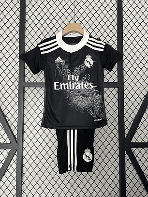 Kit Criança Real Madrid Terceiro 2014/15