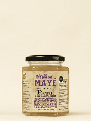 Mermelada de pera con lavanda