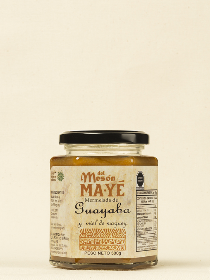 Mermelada de guayaba con miel de maguey 1
