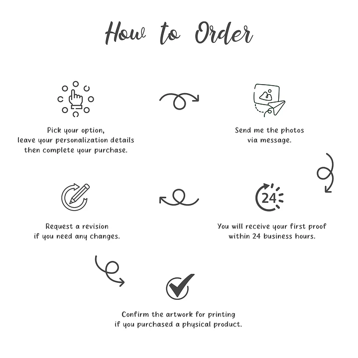 Personalized Line Art from Photo Family Picture Unisex Crewneck T-shirt S-5XL Hand-Drawn Style Lovely Anniversary Gift 9