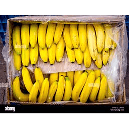 Una Caja de Plátano (19Kg)