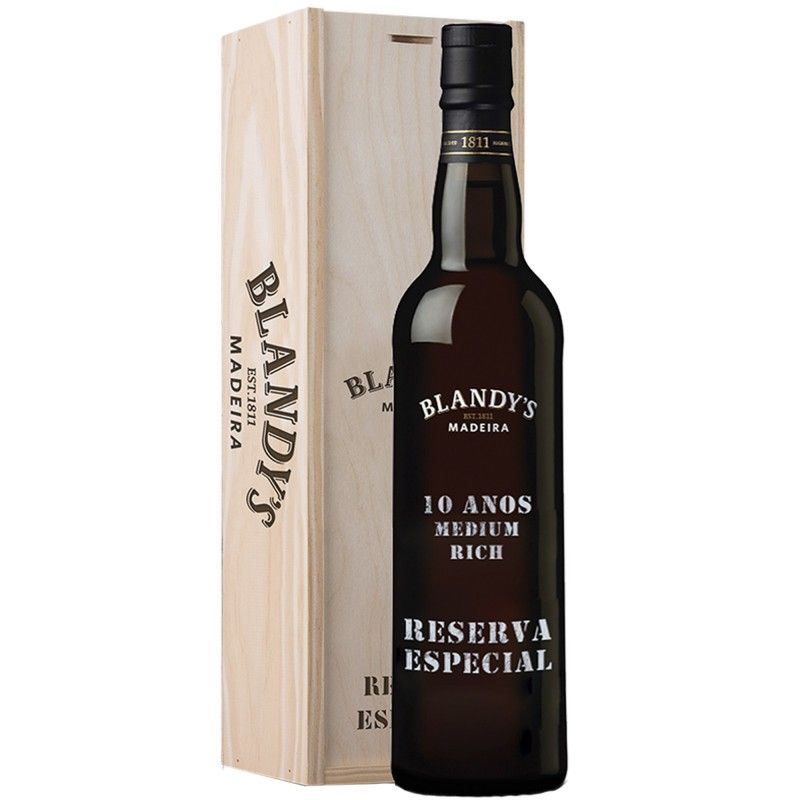Vinho Madeira Blandy's 10 anos Reserva Especial