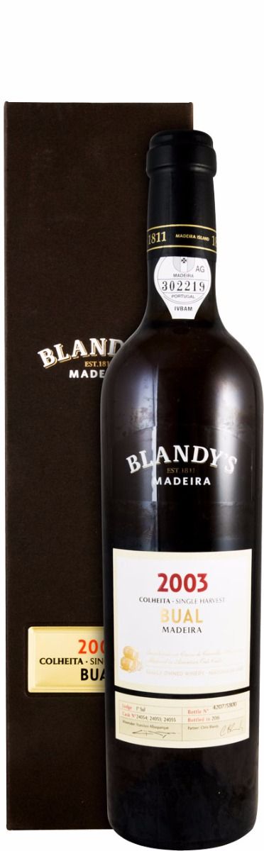 Vinho Madeira Bual Colheita Blandy's, 2003