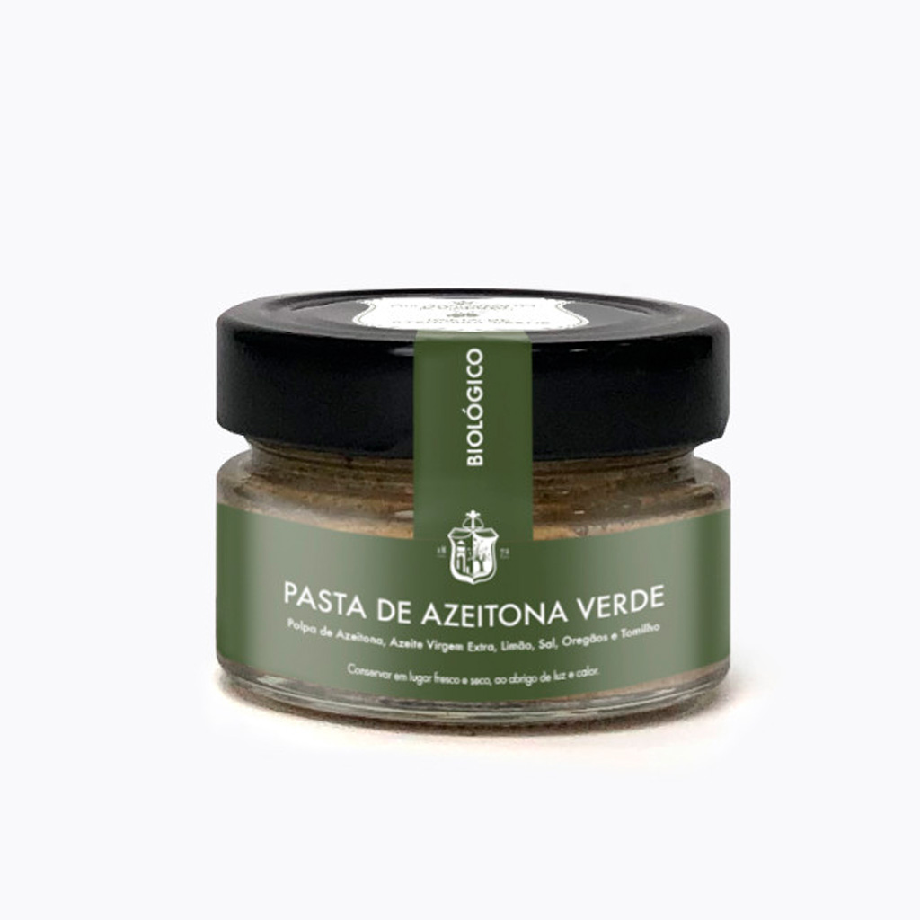 Pasta de Azeitona Verde Biológica 100g