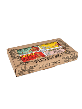 Caixa com Conservas de Sardinha