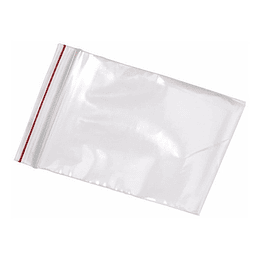 Bolsa de Plástico con Zipper 30 x 20 cm ( 1,000pz)
