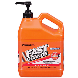 Limpiador de Manos Fast Orange Galón con Dispensador