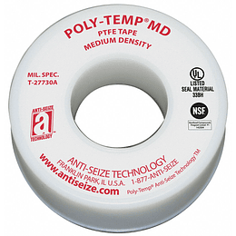 Cinta de Teflón Poly Temp 3/4" x 520 Modelo 16050