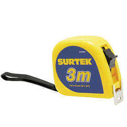 Flexómetro de Invencible 3m Surtek B122070