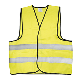 Chaleco seguridad tela amarillo cintas reflejantes Surtek 137378