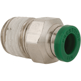 Pneumatic male connector de 1/4" a 1/4" nptf W68PLP-4-4