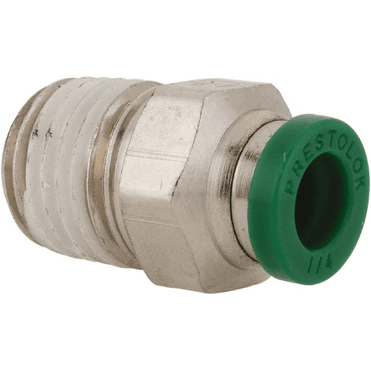 Pneumatic male connector de 1/4