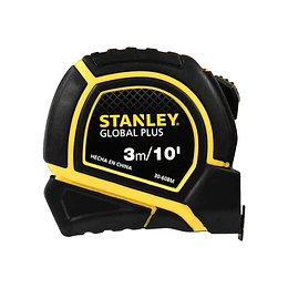 Flexómetro Global Plus 3m Stanley 30-608M 
