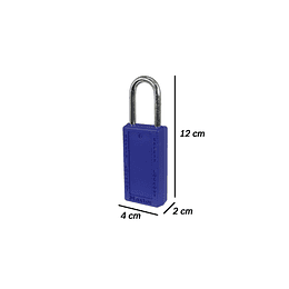 CANDADO DE BLOQUEO MASTER LOCK 411BLU S